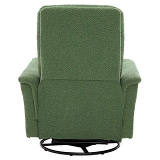 Manual Recliner Chair With 8 Point Massage And Swivel Function