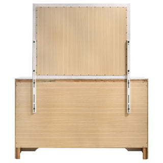 7 Drawer Dresser With Mirror - White
