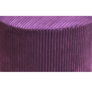 Full Compressed Ottoman - Purple