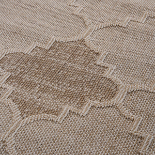 Guros - 6' X 9' Trellis Indoor / Outdoor Area Rug - Cream