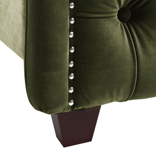Marcella - Upholstered Shelter Headboard Bed Set