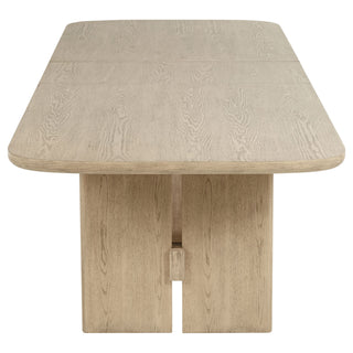 Kimpton - Rectangular Dining Table With Extension Leaf - Beige
