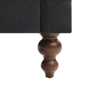 Chesterfield Sofa With Flared Arms For Living Room