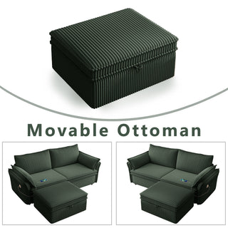 2 In 1 Convertible Sofa Bed, Multi Functional Living Room Furniture