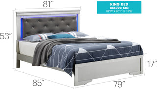 LED Elegant Bed