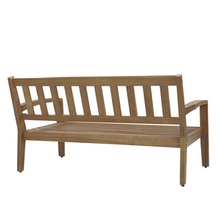 2 Piece Outdoor Conversation Set (Loveseat & Coffee Table With Water-Resistant Cushions)