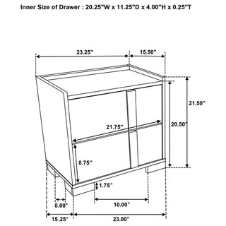 Lincoln - Bedroom Set With LED Lighting