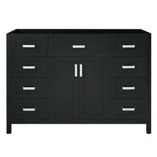 Bathroom Vanity Cabinet Only With 2 Soft Close Doors And 8 Drawers