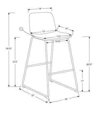 Office Chair, Bar Height, Standing, Computer Desk, Work, Look, Contemporary, Modern