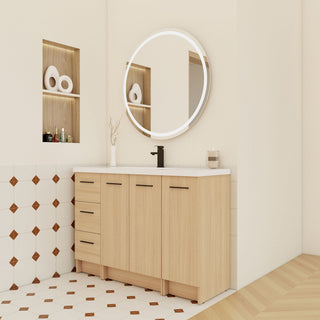 Floating Bathroom Vanity With Sink, Modular Cabinet