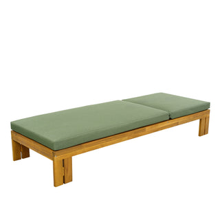 Outdoor Chaise Lounge Set & Side Table, 5 Position Adjustable Patio Recliner