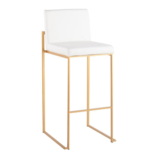 Fuji - Contemporary Design High Back Barstool