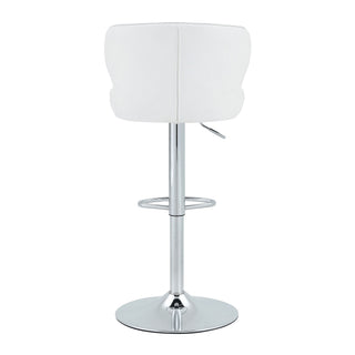 Adjustable Swivel Bar Chair With Ergonomic High Back Design