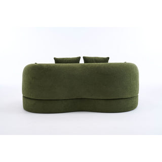 Foldable Sofa Bed, Boneless Couch Convertible Sleeper With 4 Pillows