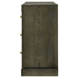 Sundance - 6 Drawer Dresser Cabinet - Dark Brown