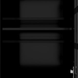 Storage Cabinet, Freestanding Curio Cabinet With Grid Doors & Drawer, Pantry Display Cabinet For Kitchen