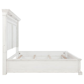 LED Light Panel Bed With Traditional Design