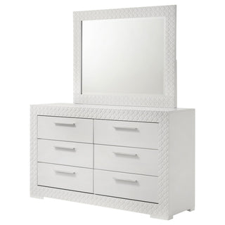 Pierce - 6 Drawer Dresser And Mirror