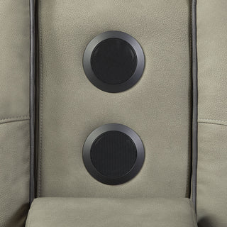 Bruno - Power Reclining Loveseat With Bluetooth Speakers