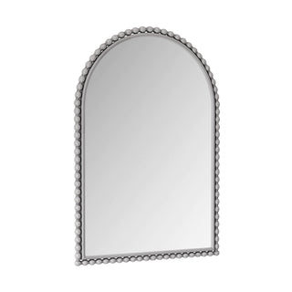 Vintage Iron Art Arch Mirror, Wall Hanging Or Table Display