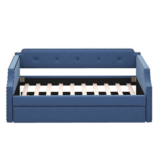Upholstered Daybed With Trundle