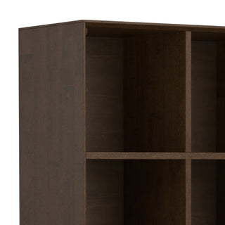 Banting - 9 Cube Bookcase With Drawers - Walnut Brown