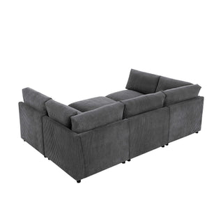Modern Reversible Modular Sectional