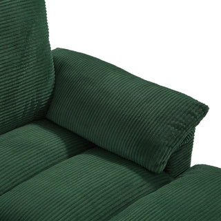 Modern U - Shaped Sectional Sofa With Storage Ottomans, USB Ports, And Cup Holders