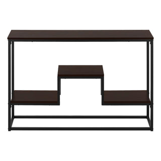 Accent Console Table For Entryway, Multi-Tier Design