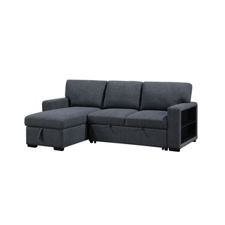 Terrence - Pull Out Sofa Bed - Dark Gray