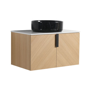 Wall Mounted Bathroom Vanity & Art Sink