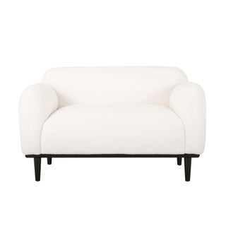 Sway - Upholstered Loveseat With Wood Legs And Round Arms