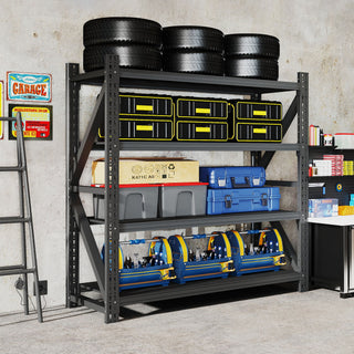 Heavy Duty 4 Shelf Garage Shelving Unit