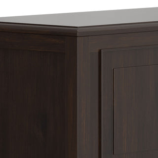 Connaught - Large Storage Bench Trunk - Dark Brown