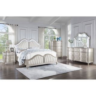 Colwood - 9 Drawer Dresser With Mirror - Silver