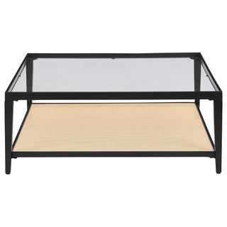 Kenneth - Square Coffee Table - Black