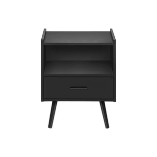 Modern Accent Table With Storage Drawer