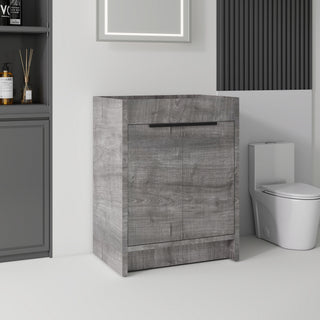 Freestanding Bathroom Vanity Cabinet With Soft Close Doors, Cabinet Only