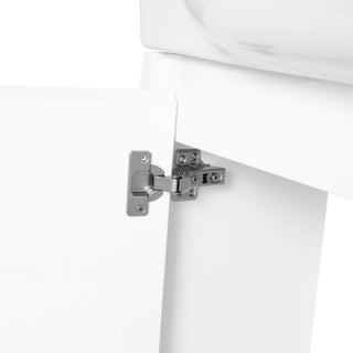 Wall Mounted Bathroom Vanity With Sink & Soft Close Door