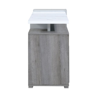 Zorra - Entertainment Unit With Bluetooth Speaker - Gray