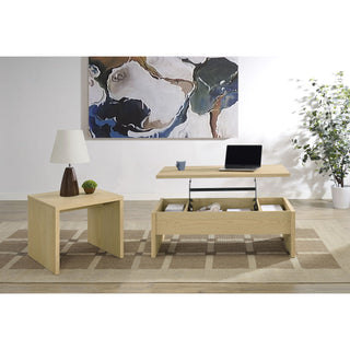 Parker - Lift Top Coffee Table - Light Oak