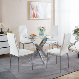Minimalist Design Dining Chair (Set of 4)