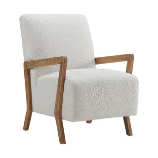 Enzo - Accent Chair - Sheep Skin White (3A Packaging)