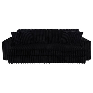 Clifford - Upholstered Dual Power Chaise Sofa - Black