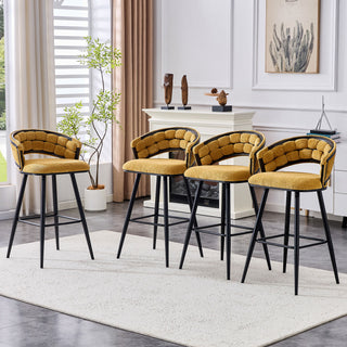 Bar Stools, Kitchen Island Counter Height Stools (Set of 2)