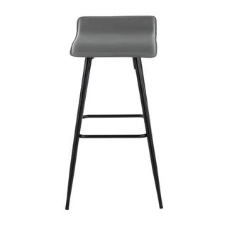 Ale - Contemporary Fixed-Height Bar Stool (Set of 2)