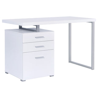 3 Drawer Reversible Office Desk
