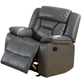 Modern Recliner With Pillow Arms And Headrest