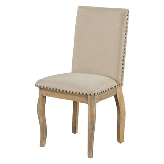 Upholstered Dining Chairs With Nailhead (Set of 2)