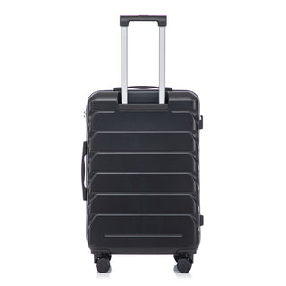 Hard Shell Luggage With Scratch Resistant Surface, 4 Wheels, Combination Lock & Side Hooks